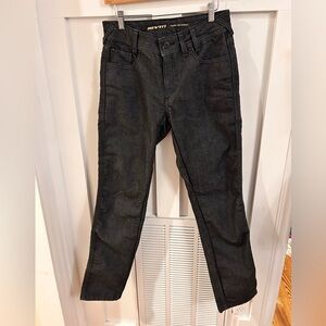 Revit men’s black motorcycle jeans Lombard skinny moto